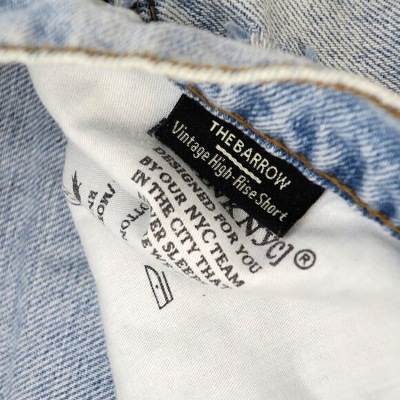 BlankNYC Barrow Distressed Cutoff Jean Shorts Acid Trip Vintage High Rise - Picture 8 of 8